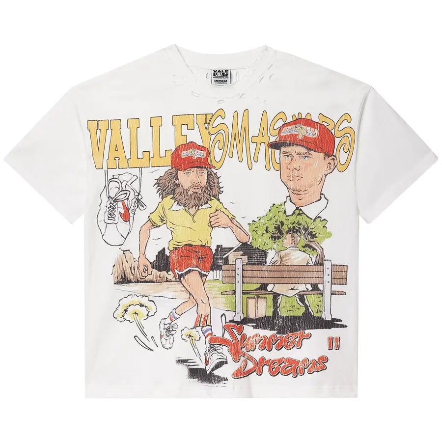 Vale Forever Run Forest White T-Shirt