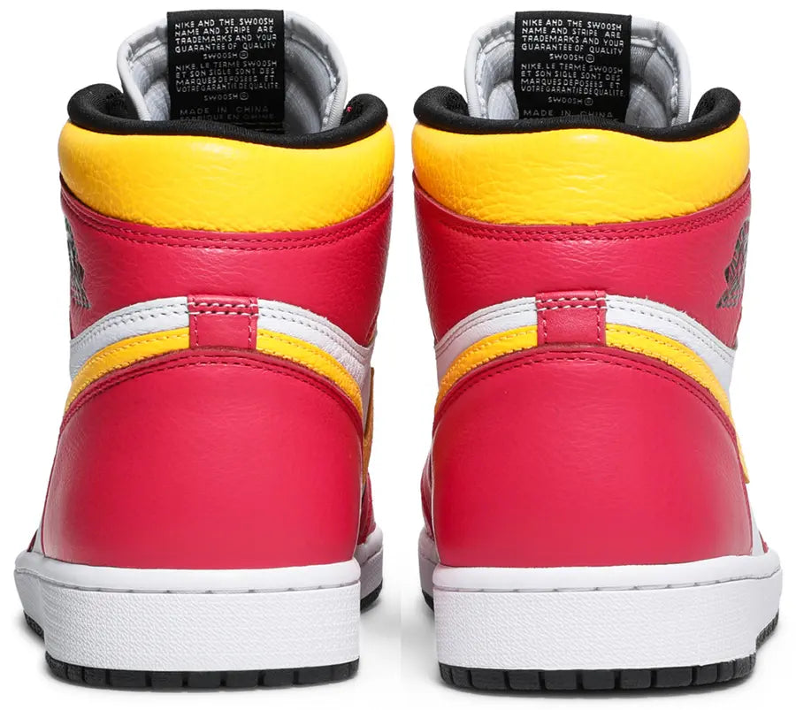 Jordan 1: Light Fusion Red Men