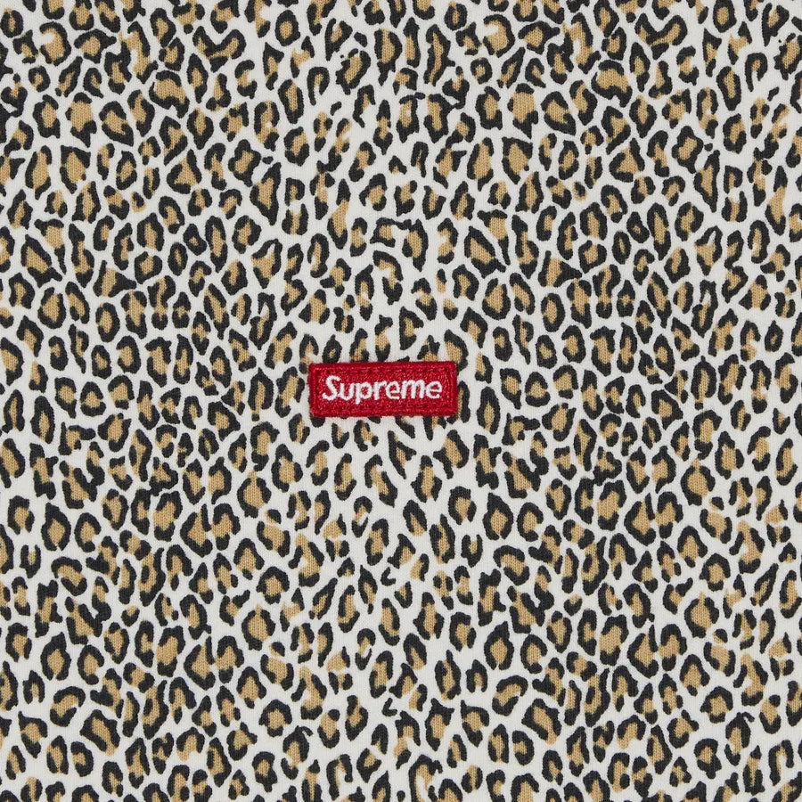 Supreme Small Box Logo T-Shirt Leopard