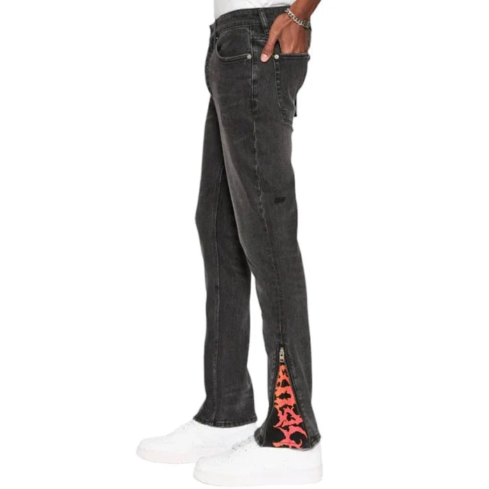Ksubi Black Van Winkle Angst Chamber Jeans (MFA24DJO41)