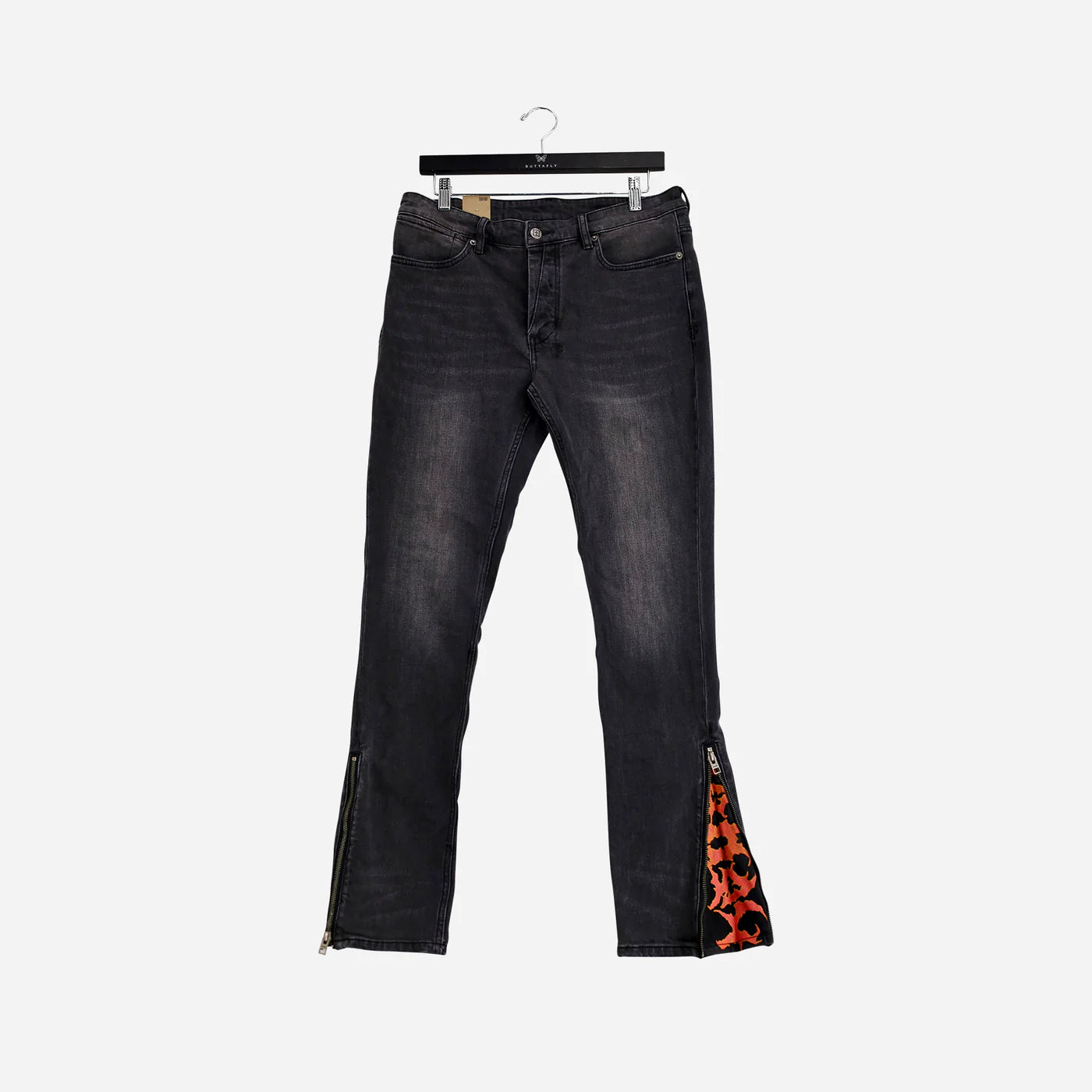 Ksubi Black Van Winkle Angst Chamber Jeans (MFA24DJO41)