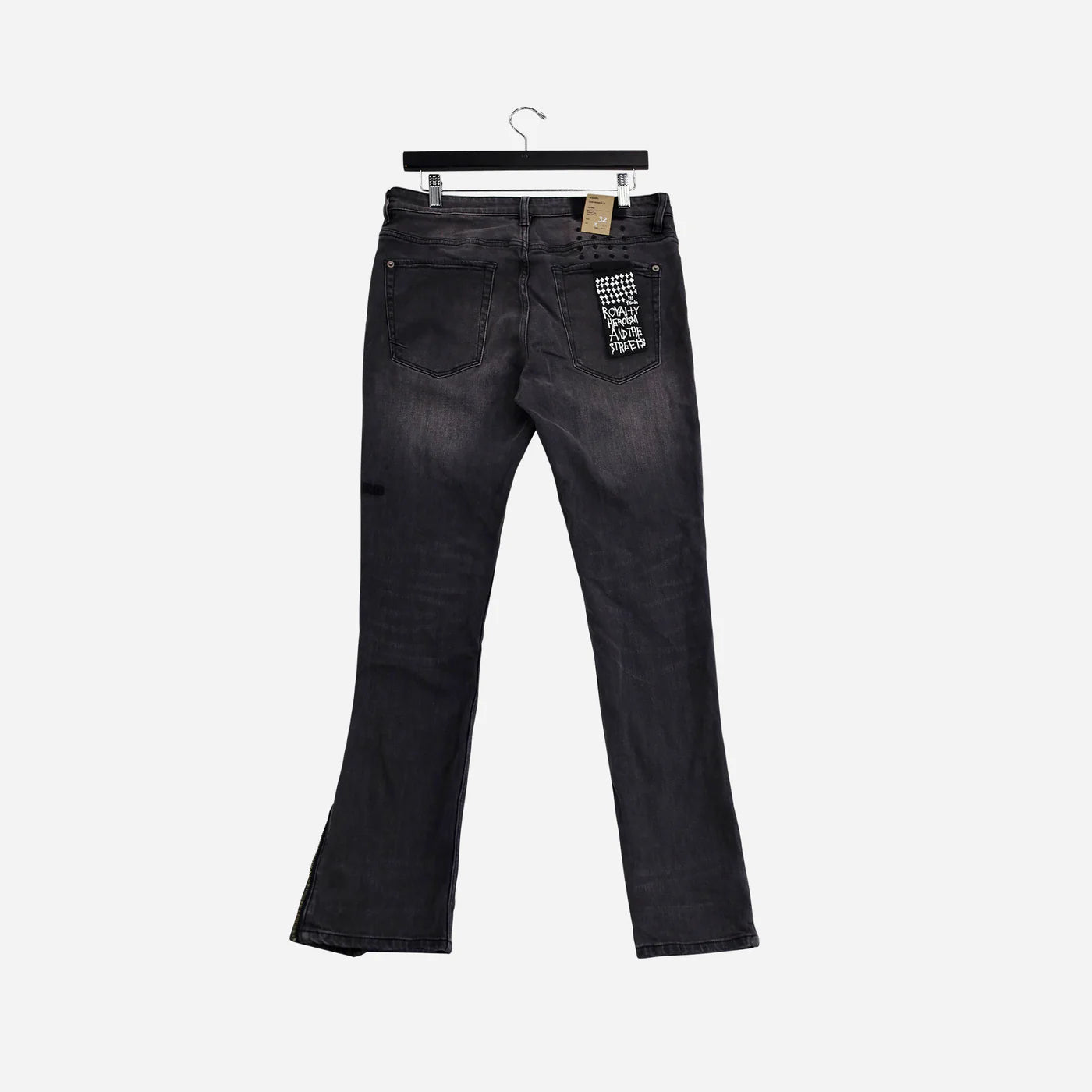 Ksubi Black Van Winkle Angst Chamber Jeans (MFA24DJO41)