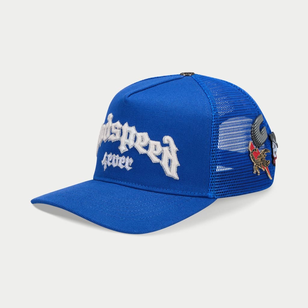 Godspeed Forever Trucker Hat Azul