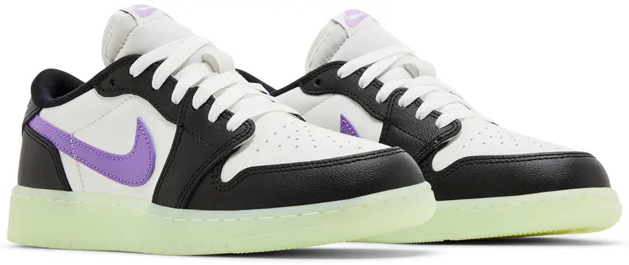 Jordan 1 Low: Black Raspberry GS (No Box)