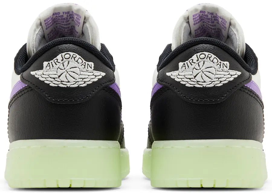 Jordan 1 Low: Black Raspberry GS (No Box)