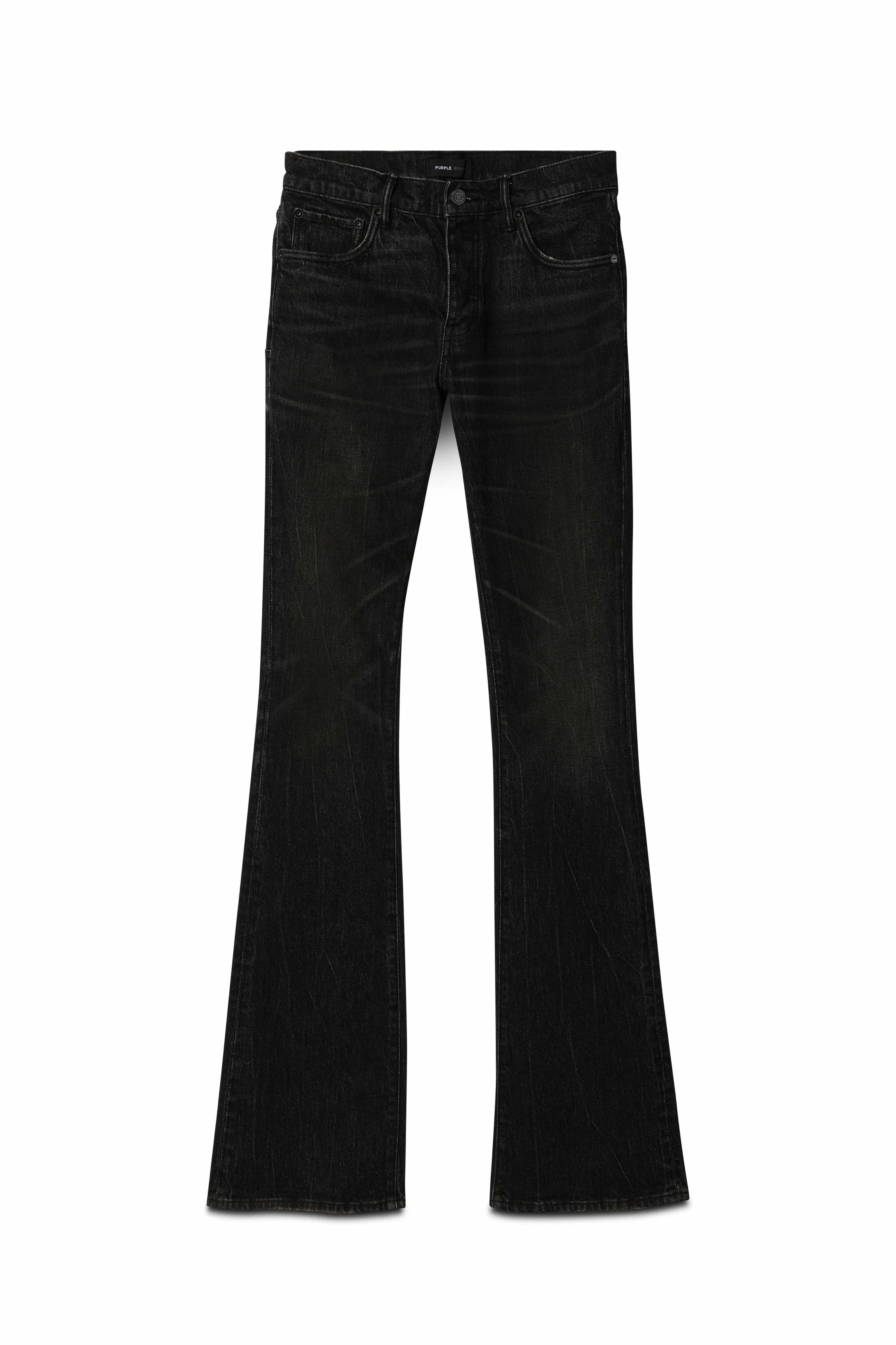 Purple Brand P072 Raw Super Stack Flare Jeans (P072-SSFR424)