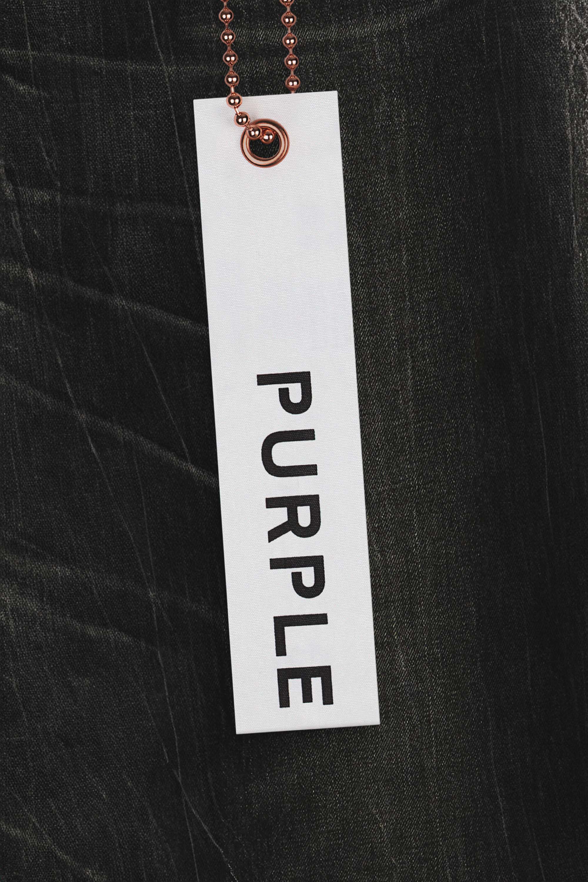 Purple Brand P072 Raw Super Stack Flare Jeans (P072-SSFR424)