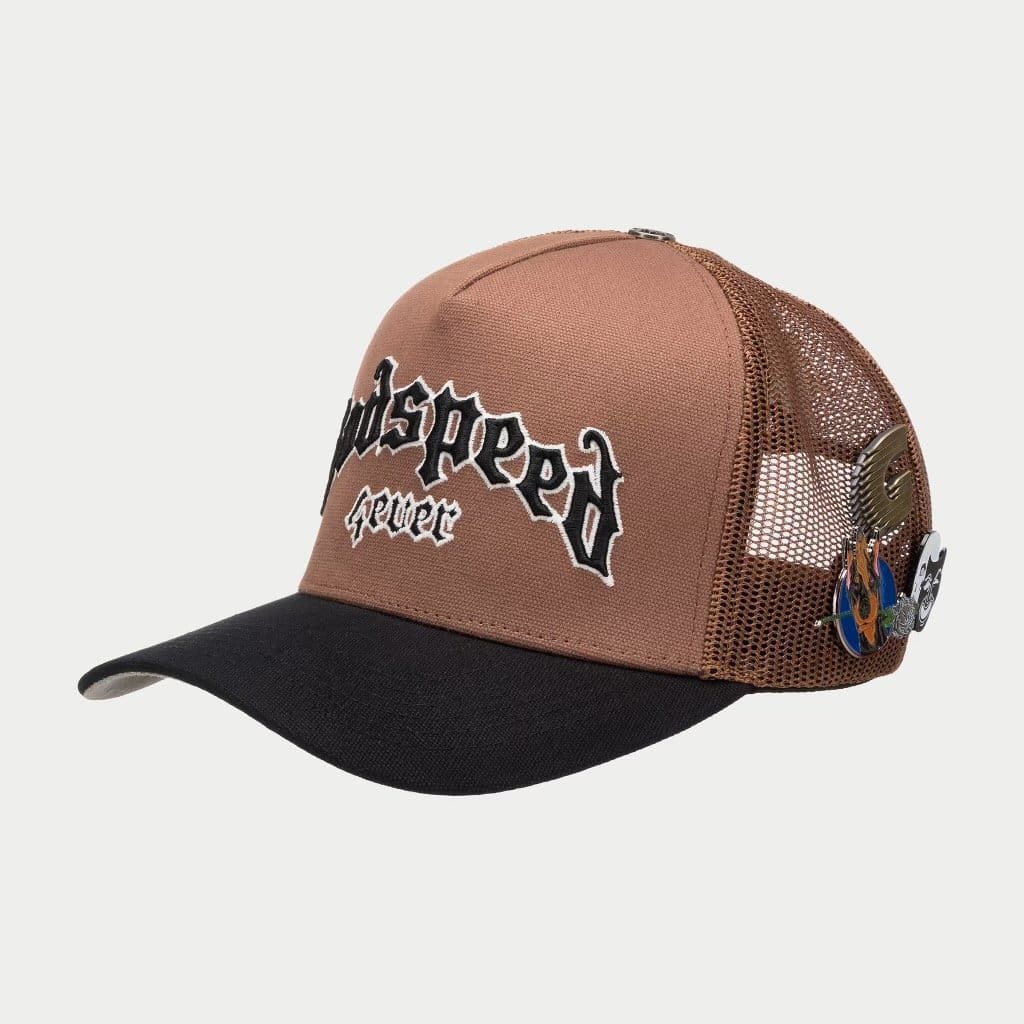 Godspeed FOREVER TRUCKER HAT Brown