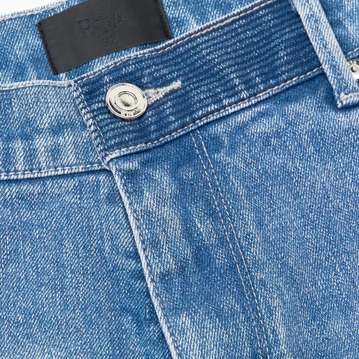 RTA Bryant Ripped Denim Slim Jeans (MF23D671-B1205RPMDB)
