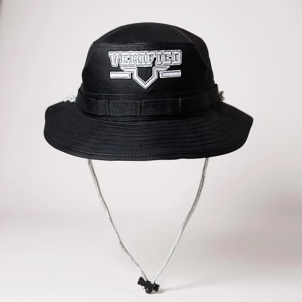 Verified Star Bucket Hat With Rhinestone String