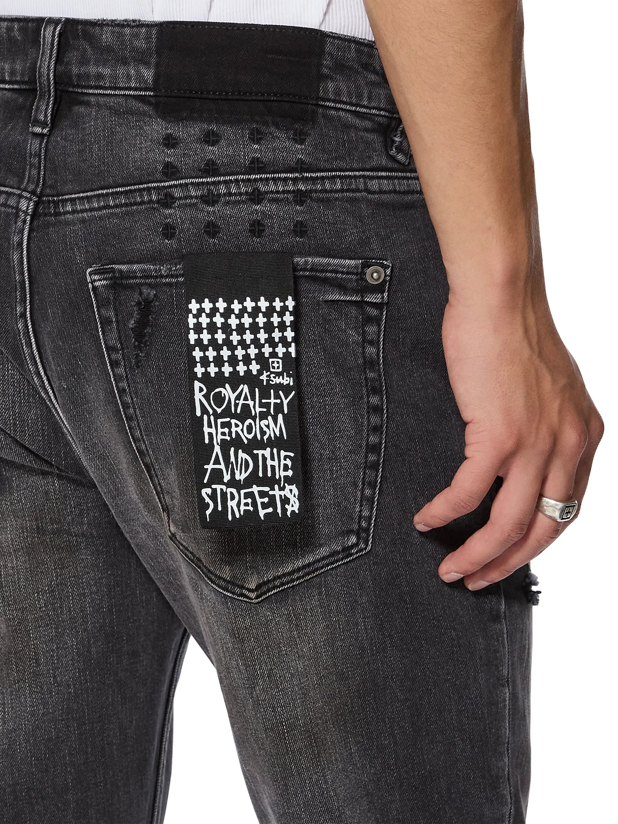 Ksubi Van Winkle Torqued Chamber Jeans (MSP25DJ019)