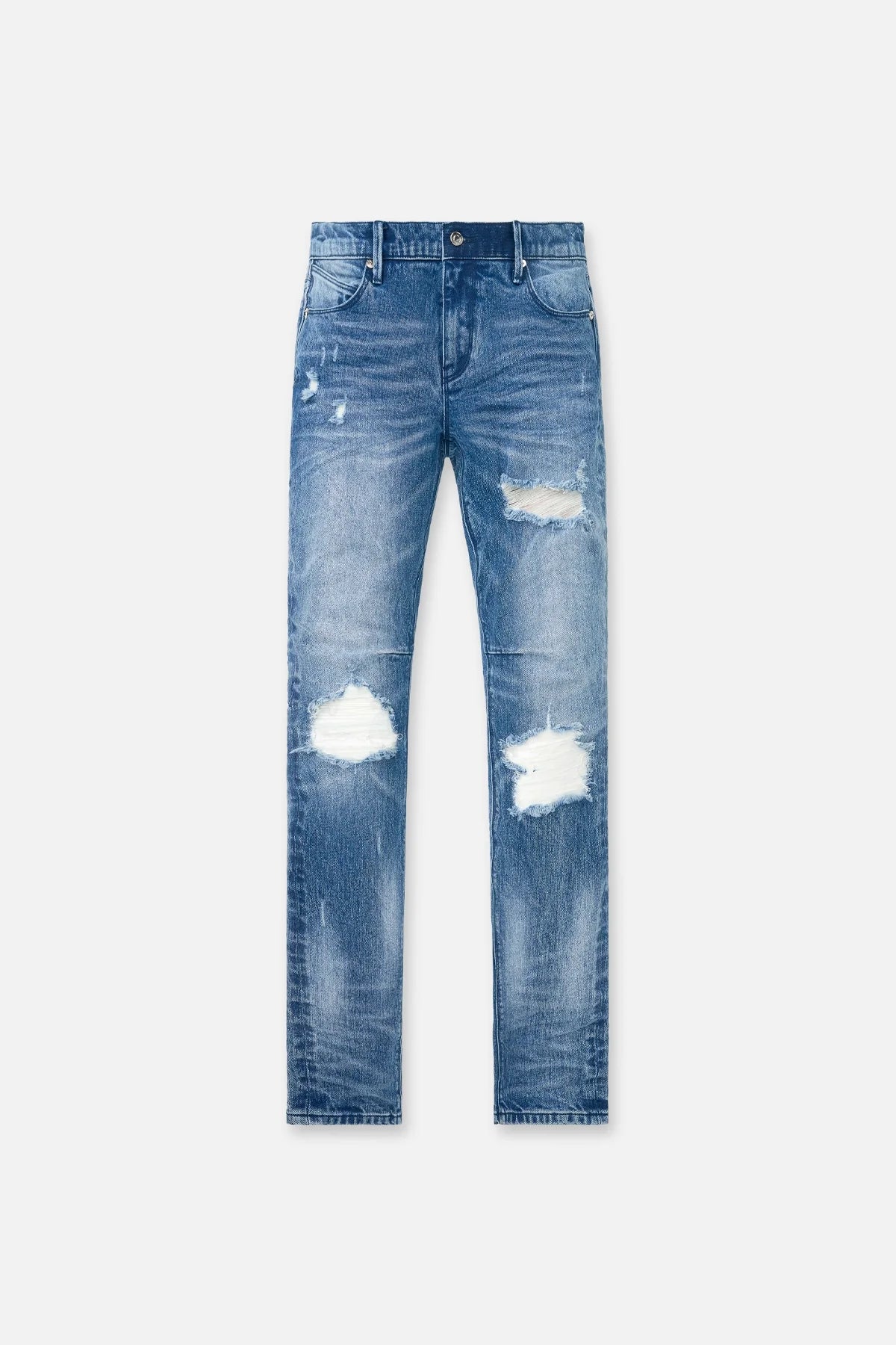 RTA Clayton Medium Washed Distressed Jeans (MU24D678-B1182MDWDS)