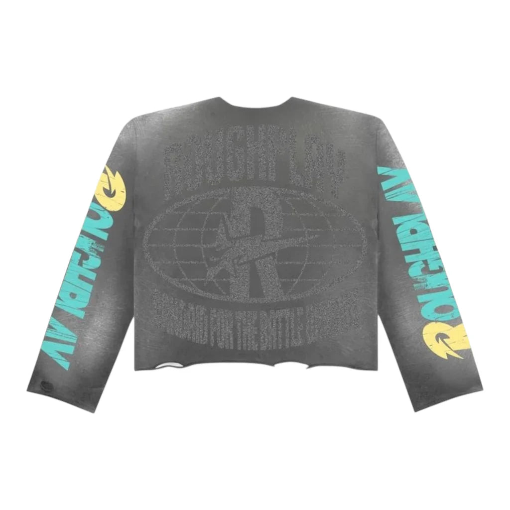 Roughplay Flyers Long Sleeve T-Shirt Light Gray