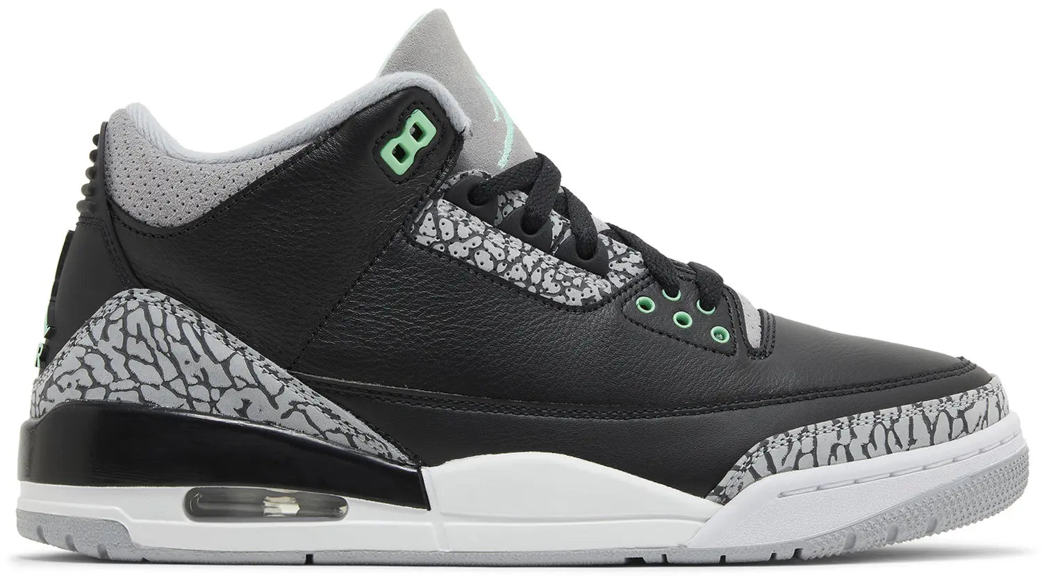 Jordan 3: Green Glow Men (No Box)