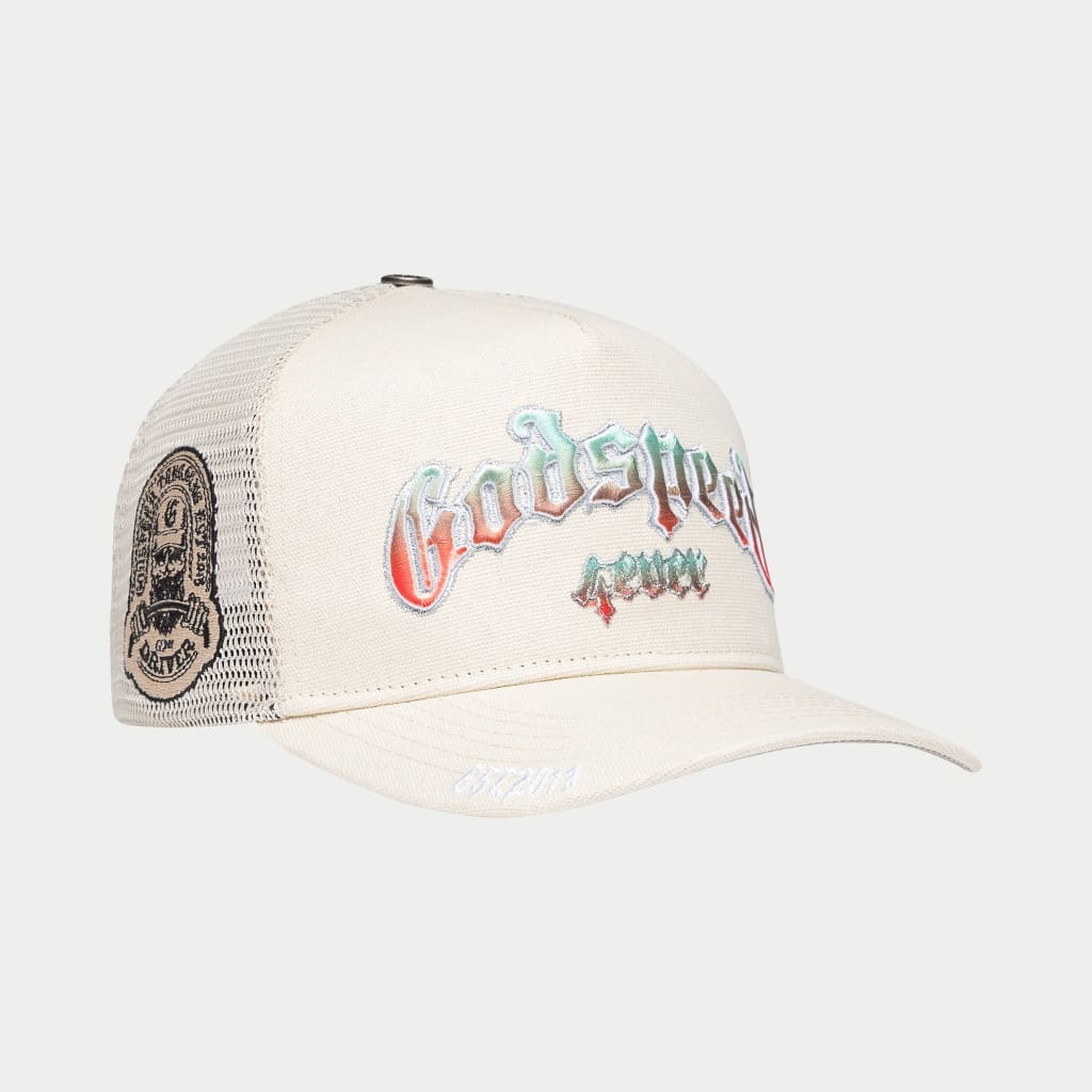 Godspeed Forever Trucker Hat Gradient Bone