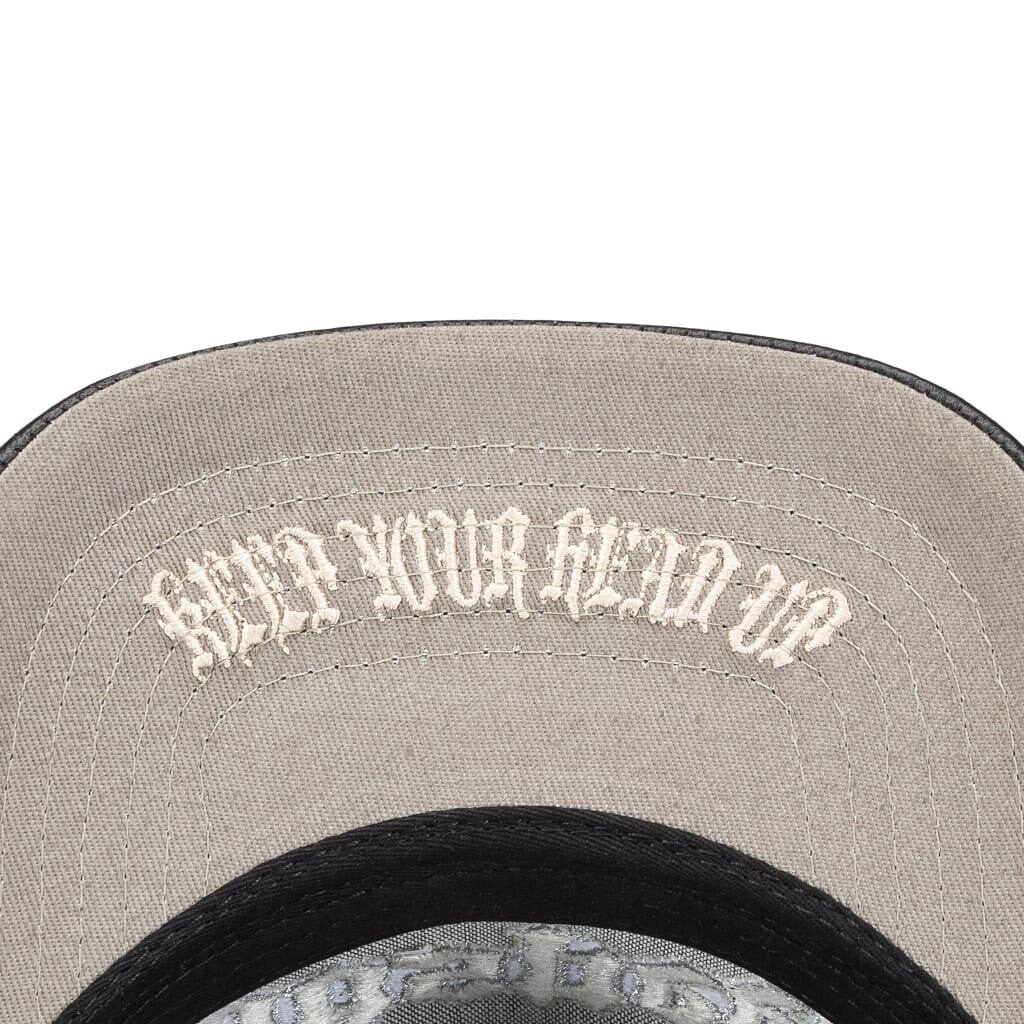 Godspeed GS Forever Premium Leather Trucker Hat Black