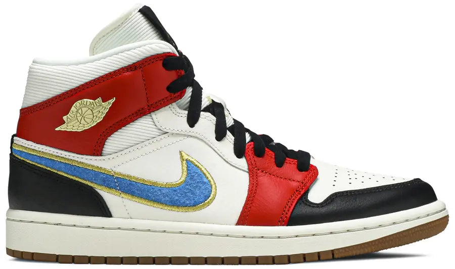 Jordan 1 Mid: Let(Her)Man Women