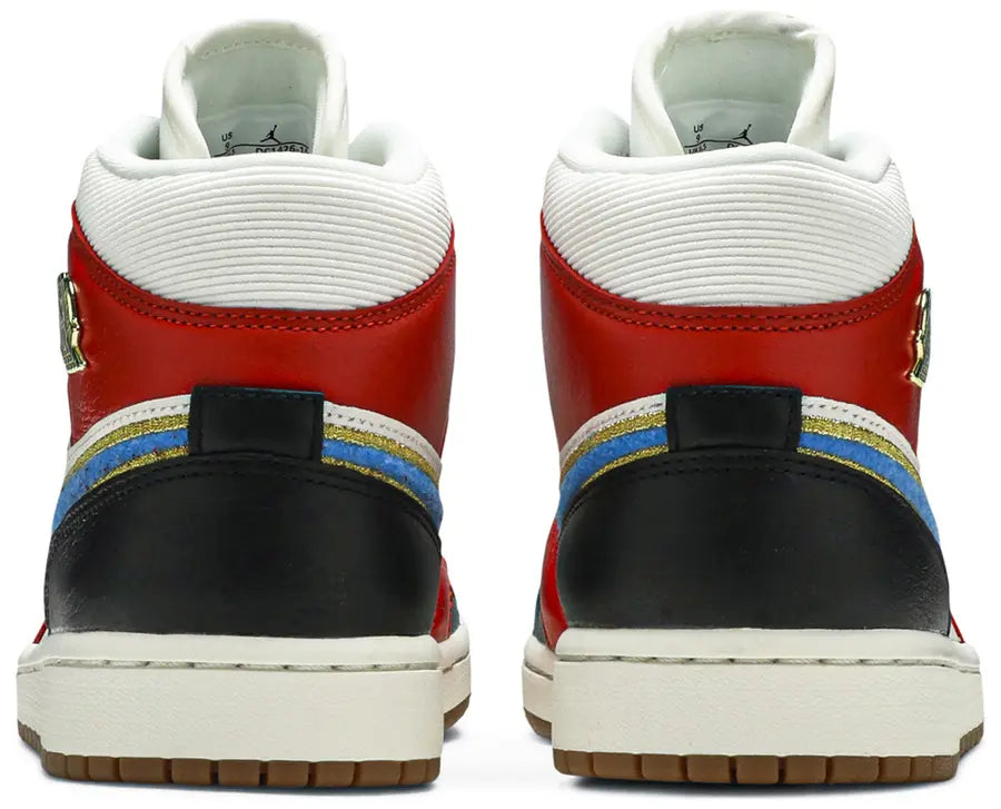 Jordan 1 Mid: Let(Her)Man Women