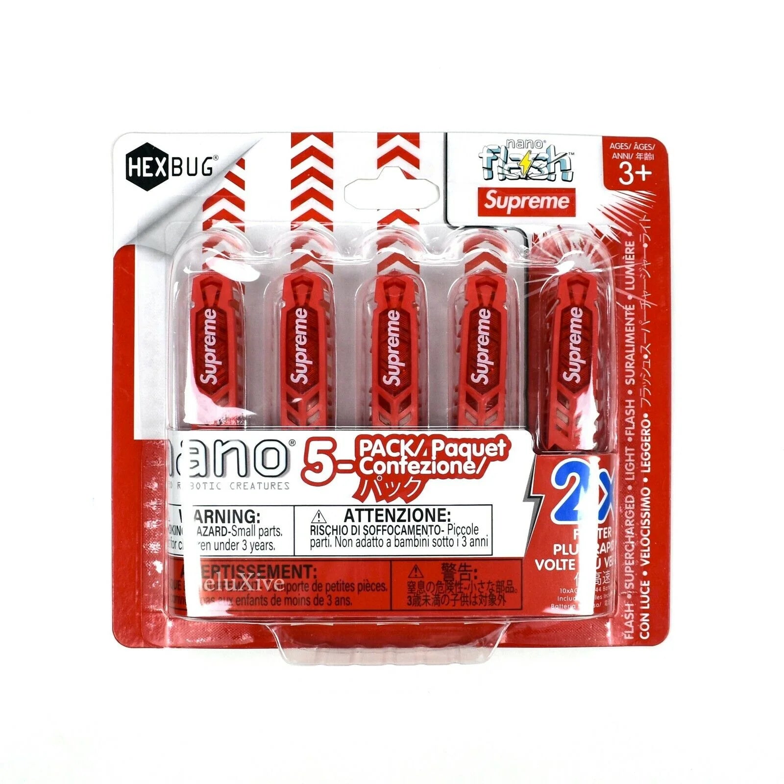Supreme®/HEXBUG® nano® flash™ (5 Pack)