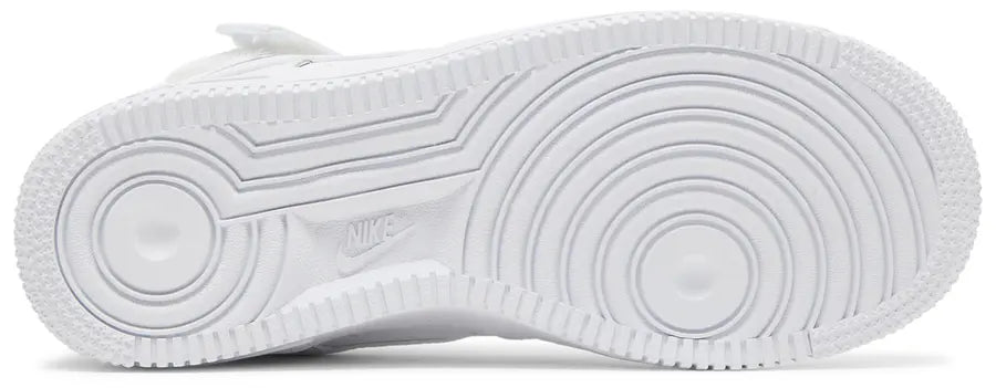 Nike Air Force 1 High : Triple White GS