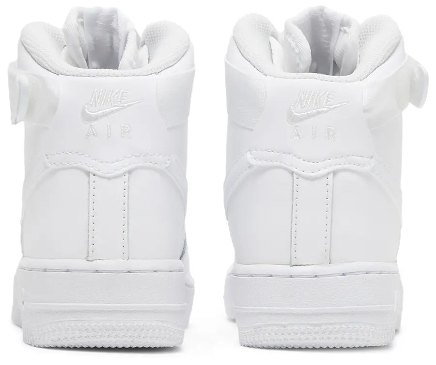 Nike Air Force 1 High : Triple White GS