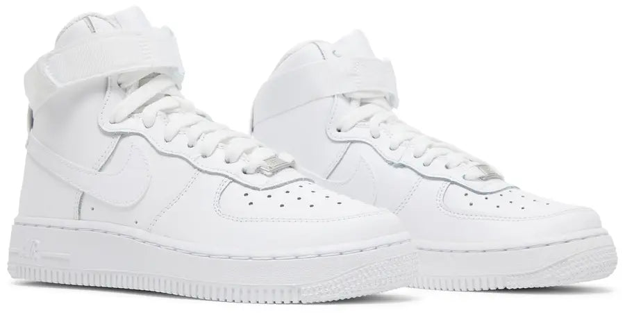 Nike Air Force 1 High : Triple White GS