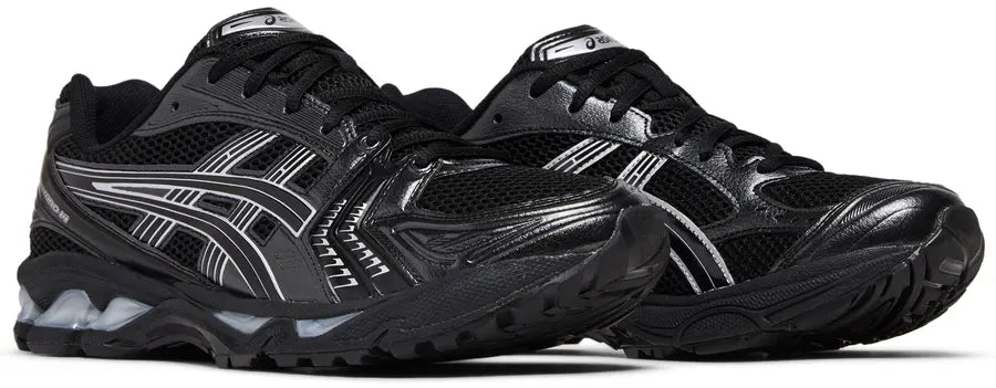 Asics Kayano 14: Black Pure Silver