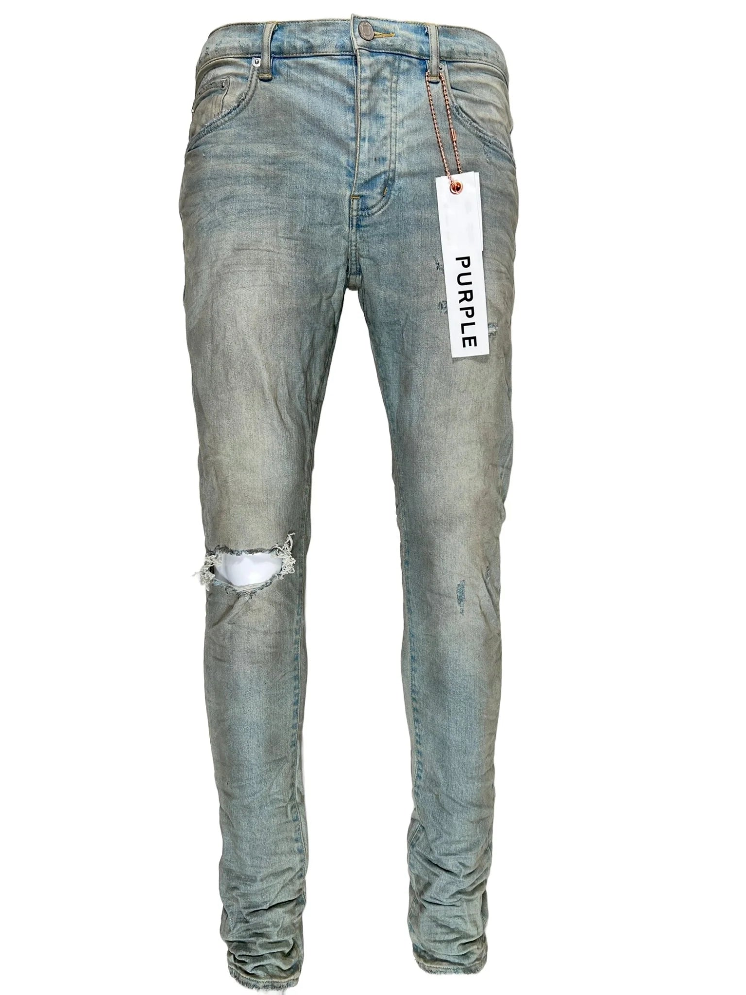 Purple Brand P001 Light Dirty Wax Jeans (P001-LDW)