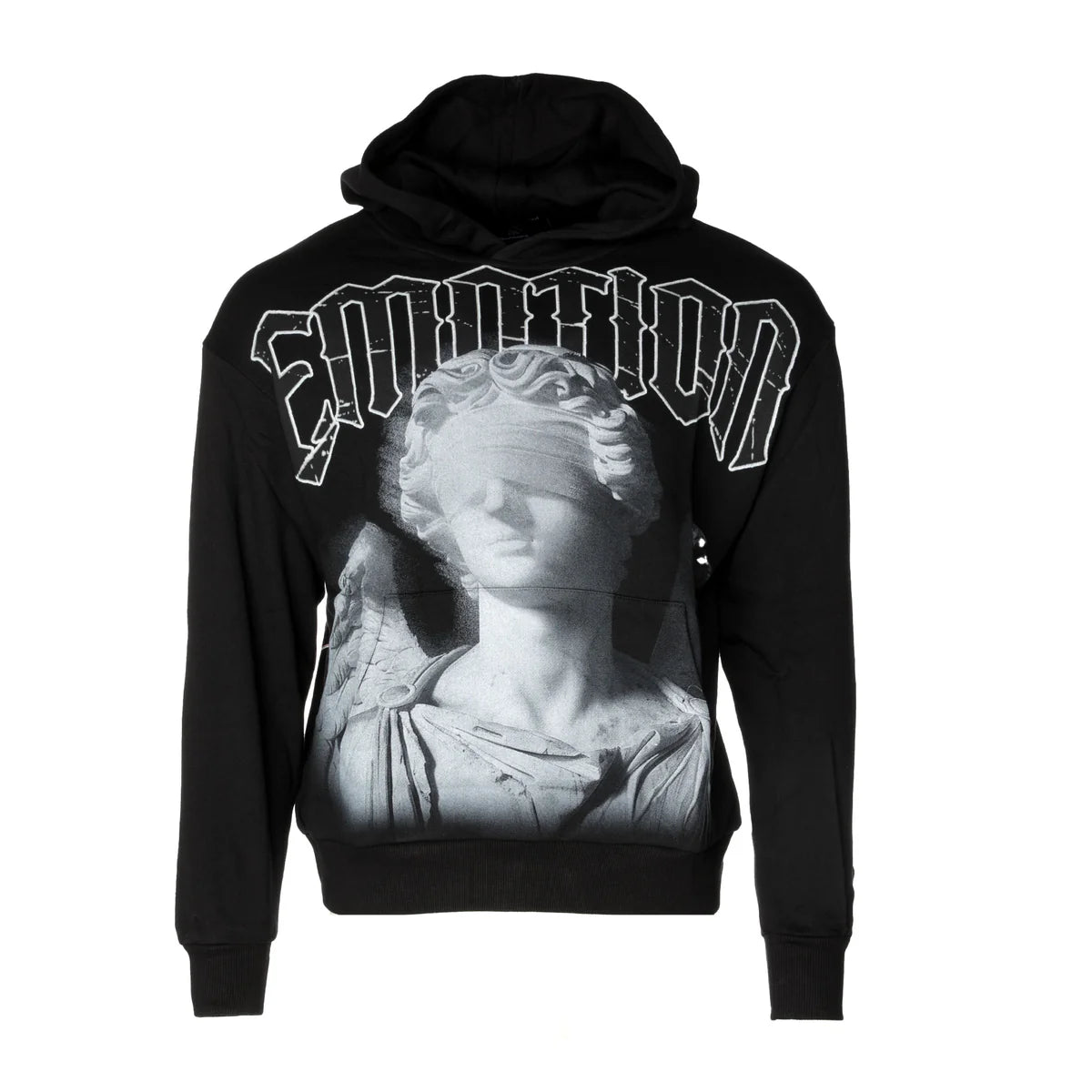 Mixed Emotion Black Blinded Hoodie