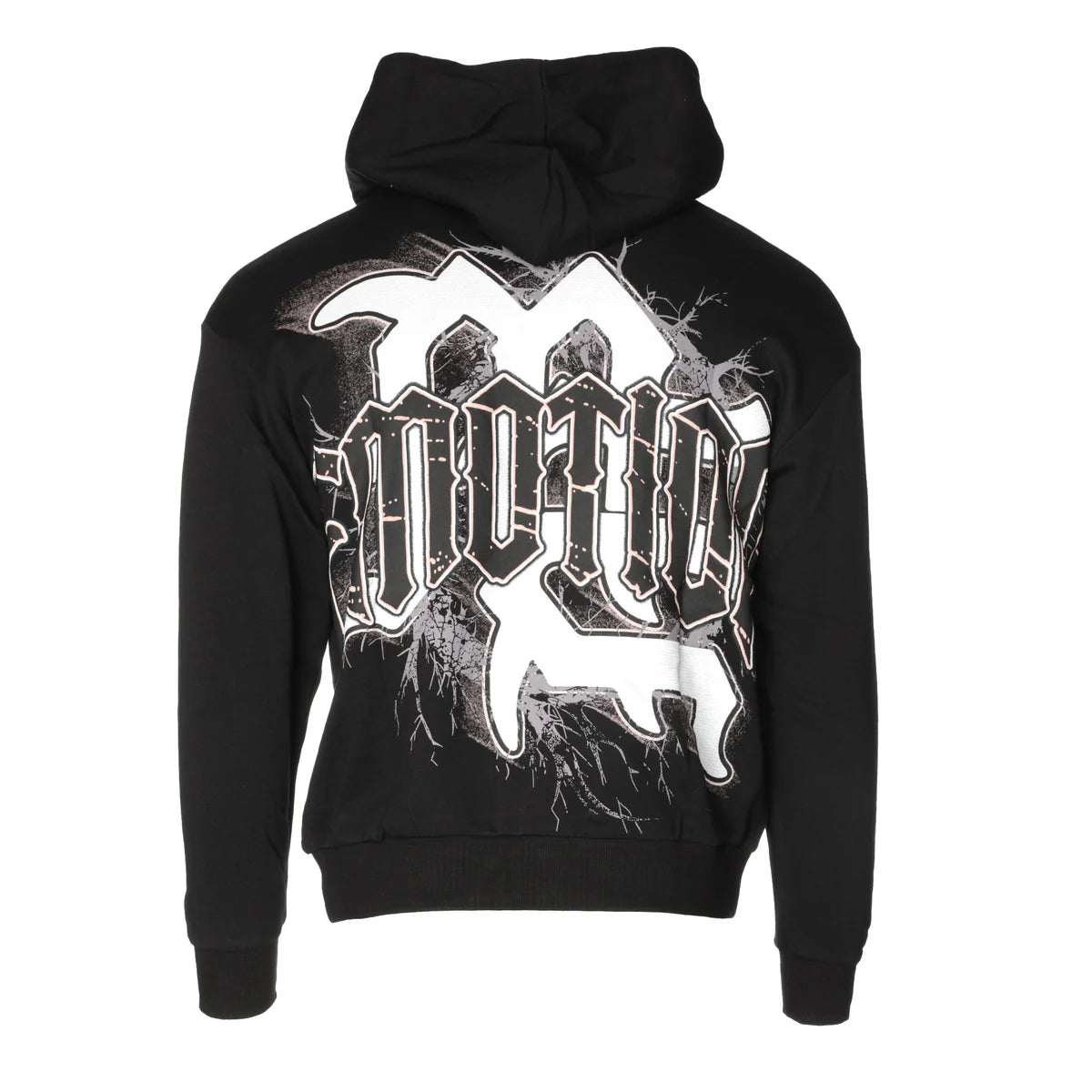 Mixed Emotion Black Blinded Hoodie