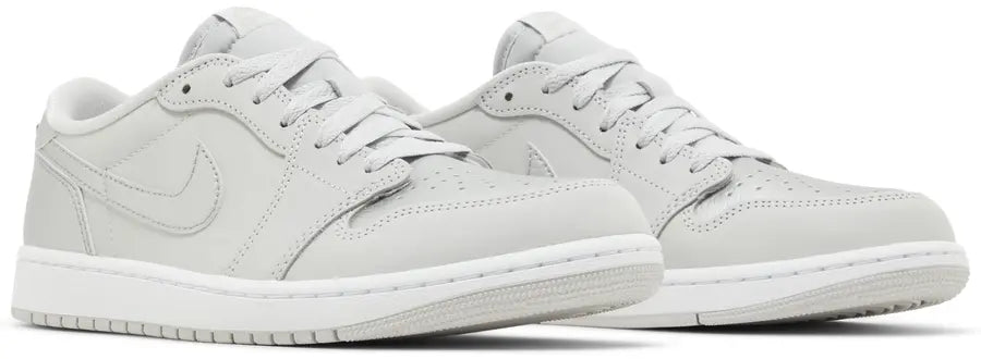 Jordan 1: Low Metallic Silver Men (No Box)