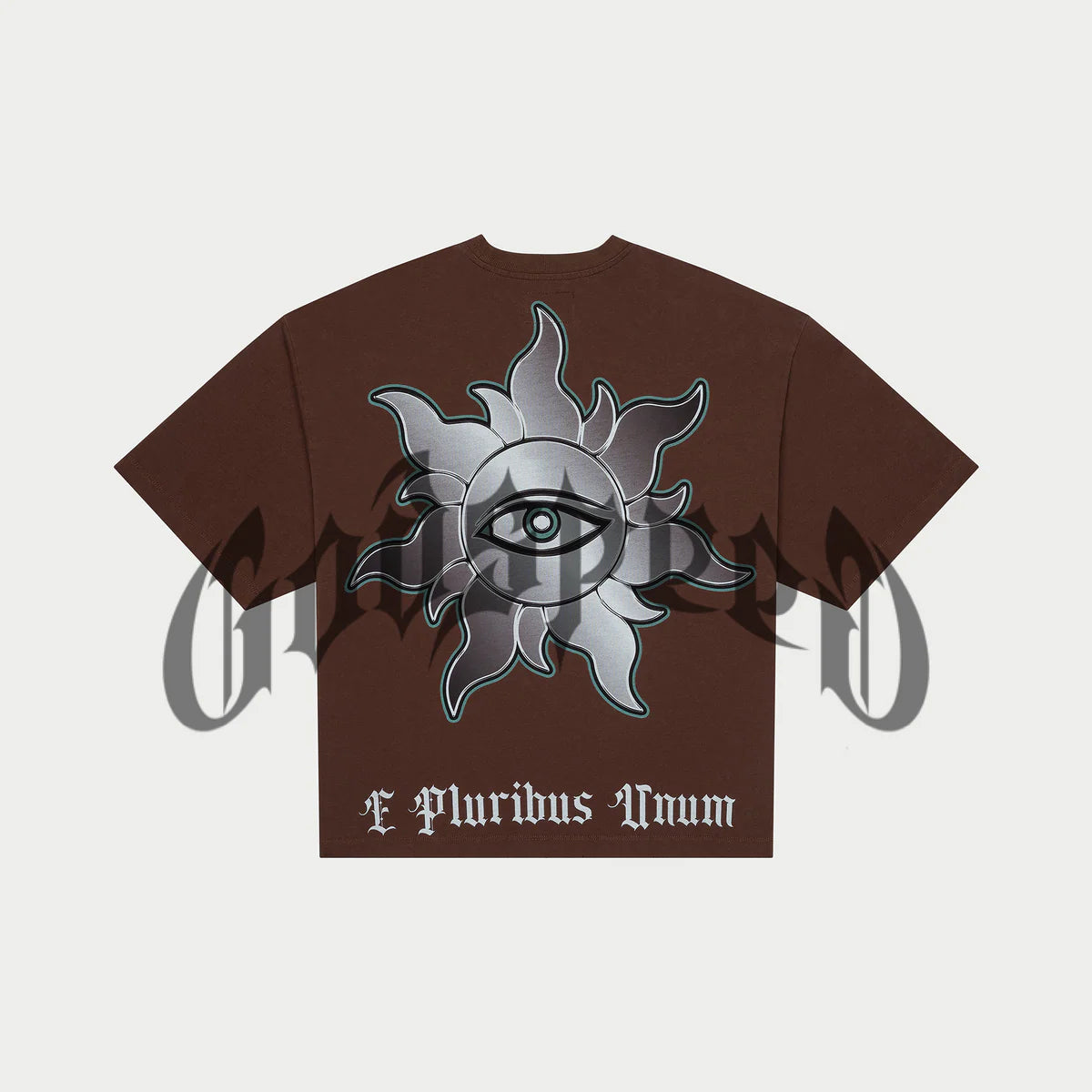 Godspeed JFK to MIA T-Shirt Mocha Wash