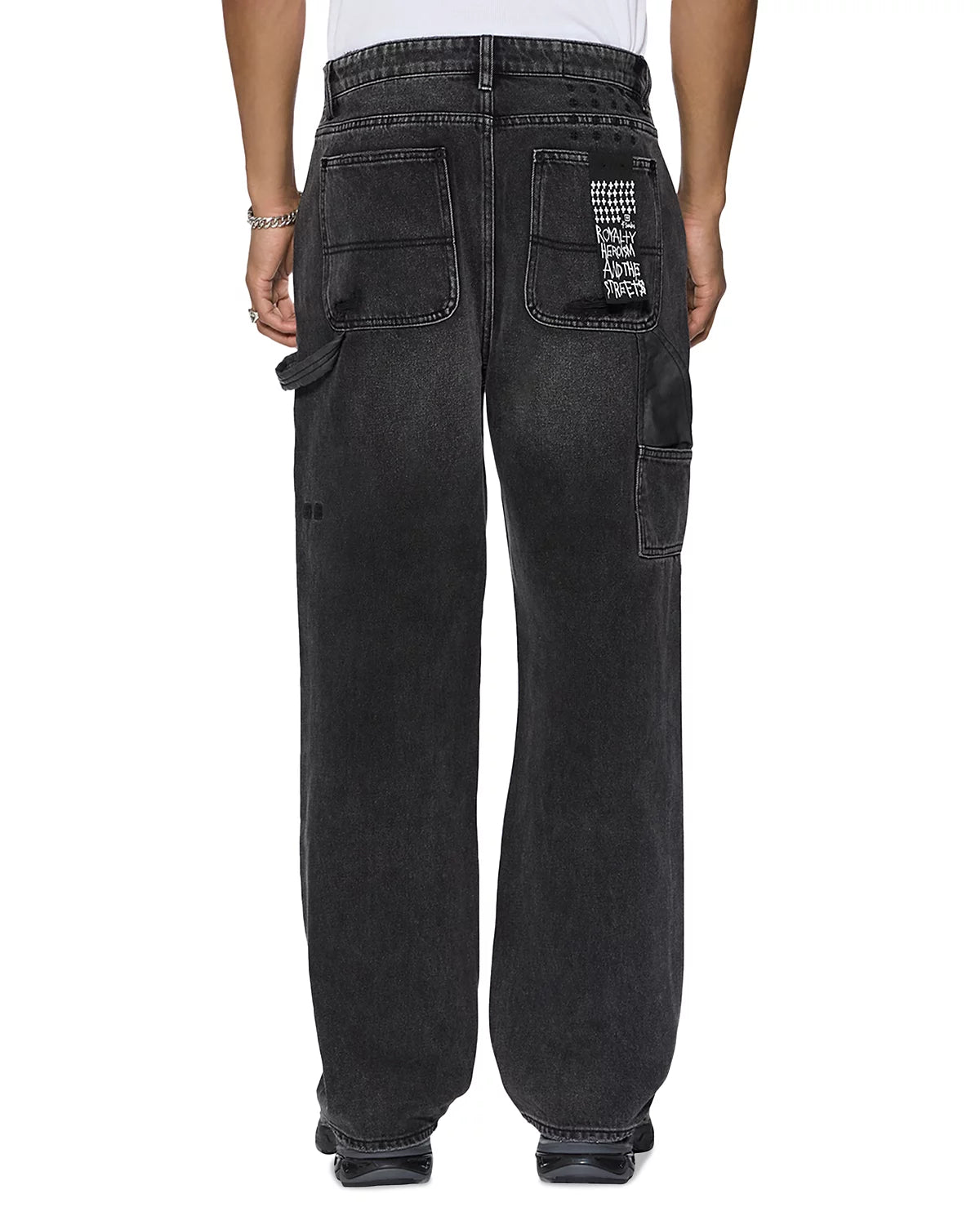 Ksubi Operator Pant Torqued Jeans in Black (MSP25PA0006)