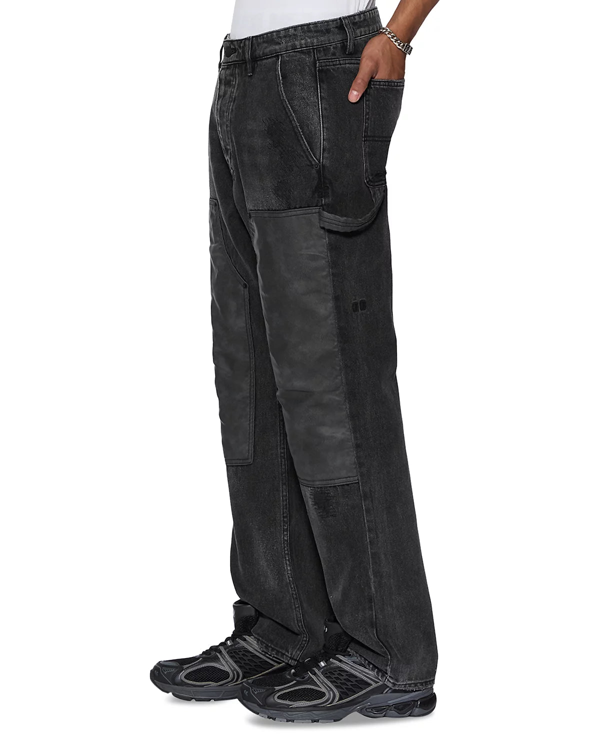 Ksubi Operator Pant Torqued Jeans in Black (MSP25PA0006)