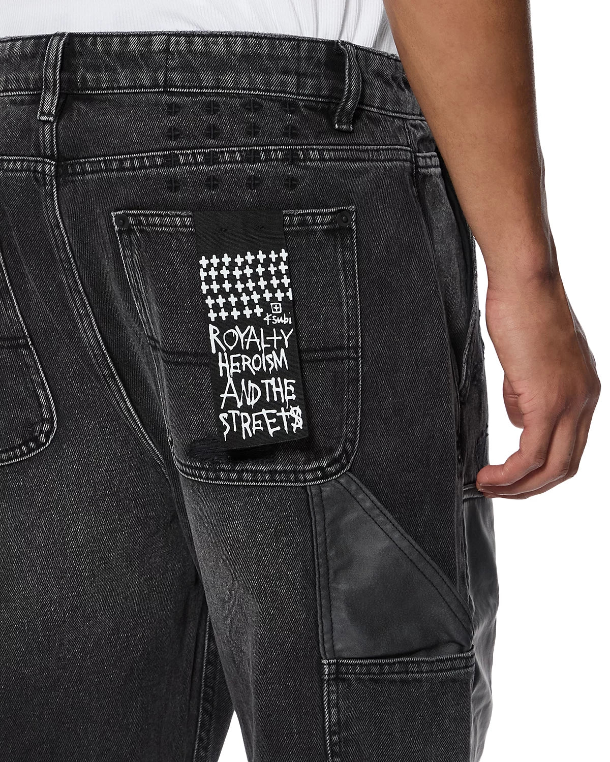 Ksubi Operator Pant Torqued Jeans in Black (MSP25PA0006)