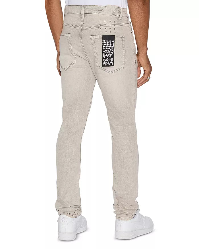 Ksubi Chitch Pluto Slim Fit Jeans in Gray (MPF24DJ016)
