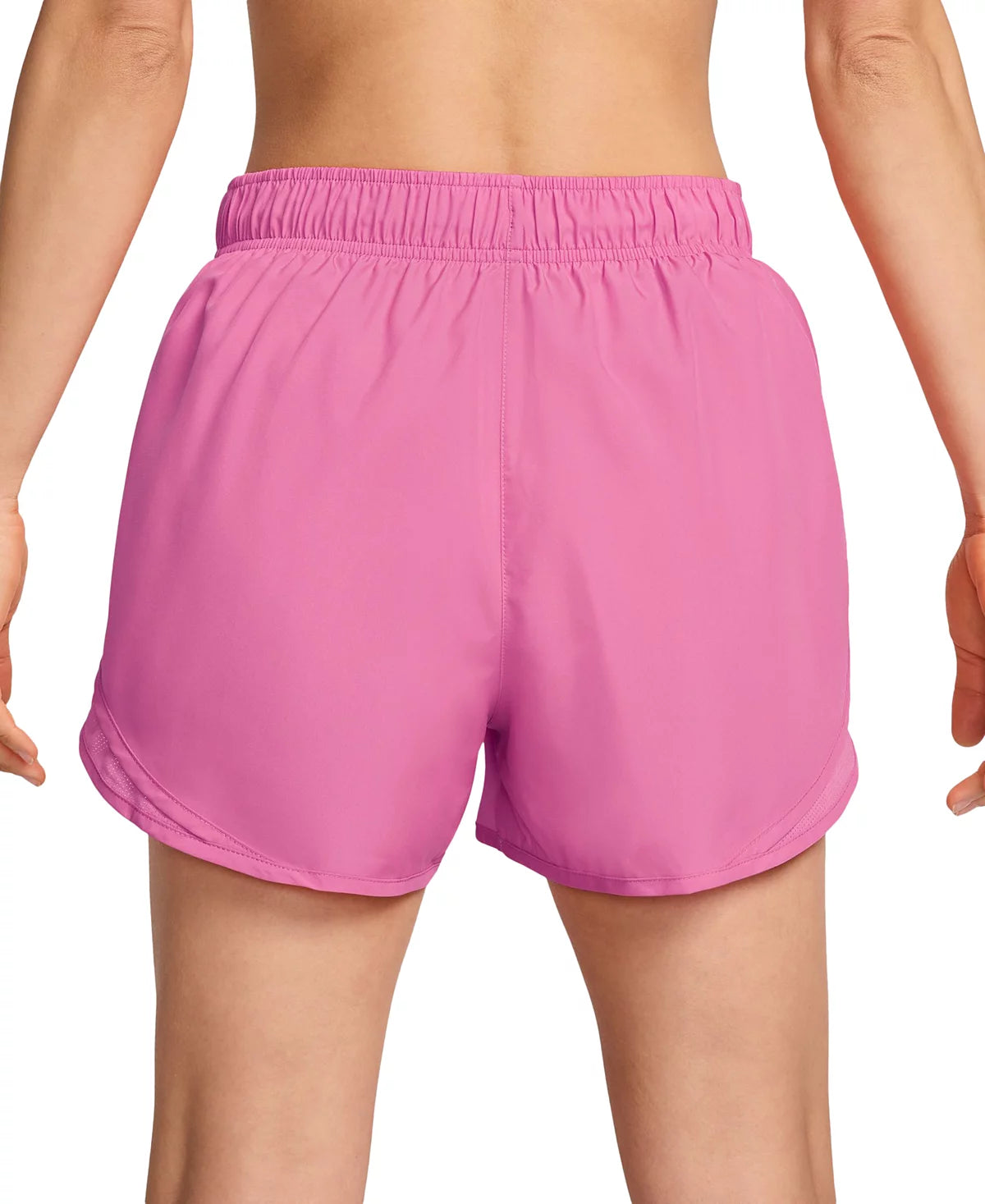 Nike Women's Pink Tempo Dri-FIT Mid Rise Running Shorts CU8890-686