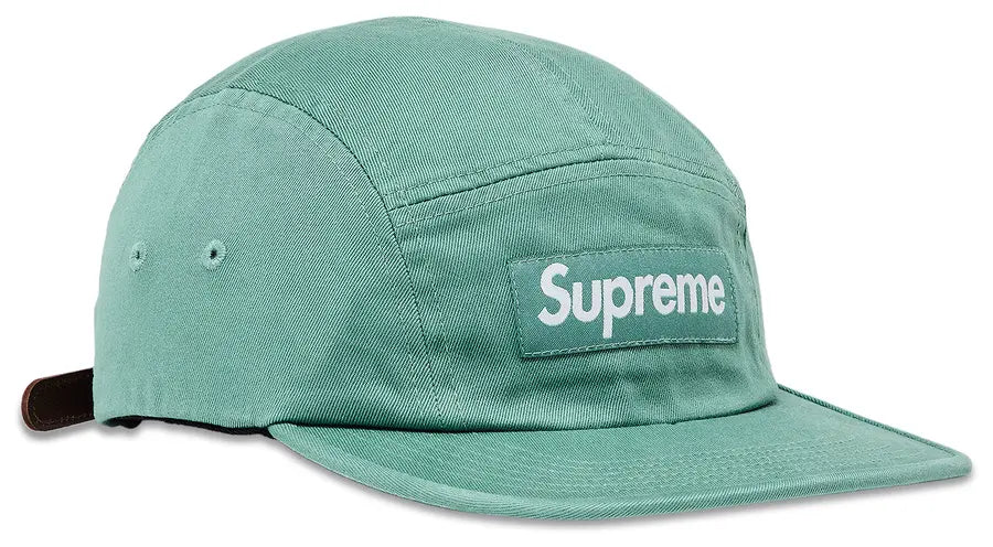 Supreme Washed Chino Twill Camp Cap Hat