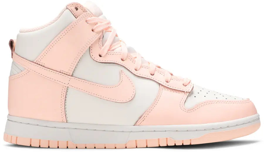 Nike Dunk High: Sail Crimson Tint Women