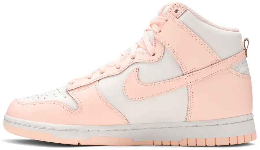 Nike Dunk High: Sail Crimson Tint Women