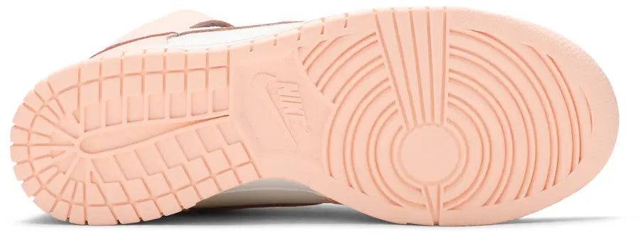 Nike Dunk High: Sail Crimson Tint Women