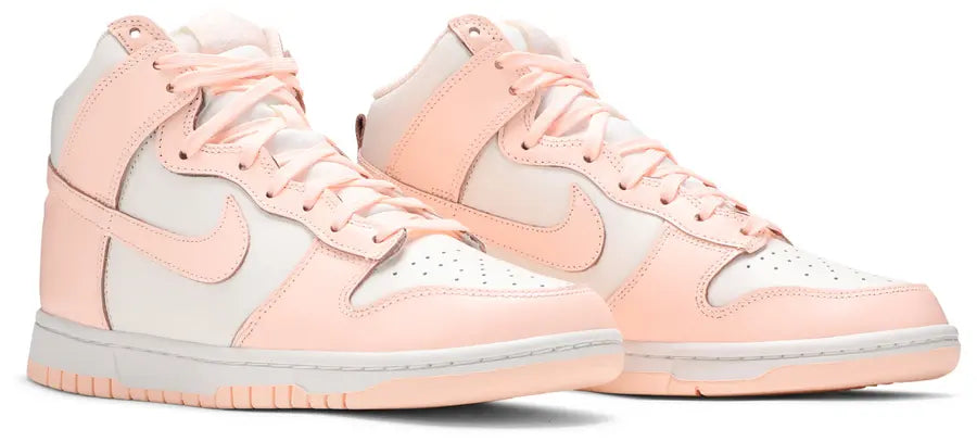 Nike Dunk High: Sail Crimson Tint Women