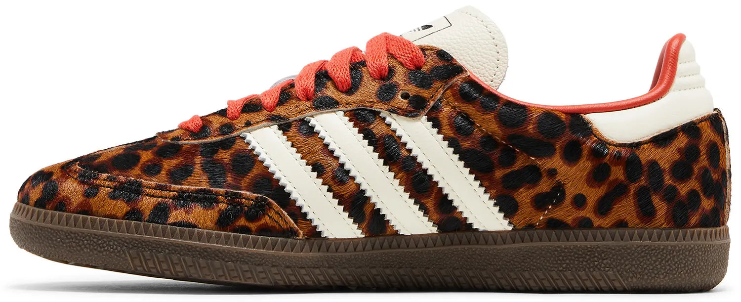 Adidas Samba: Preloved Red Leopard