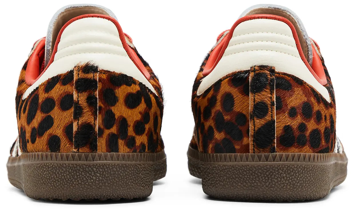 Adidas Samba: Preloved Red Leopard