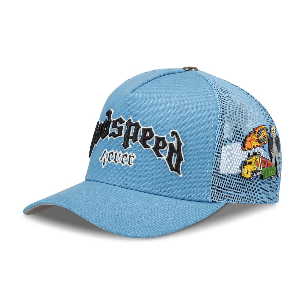 Godspeed Forever Trucker Hat Sky Blue