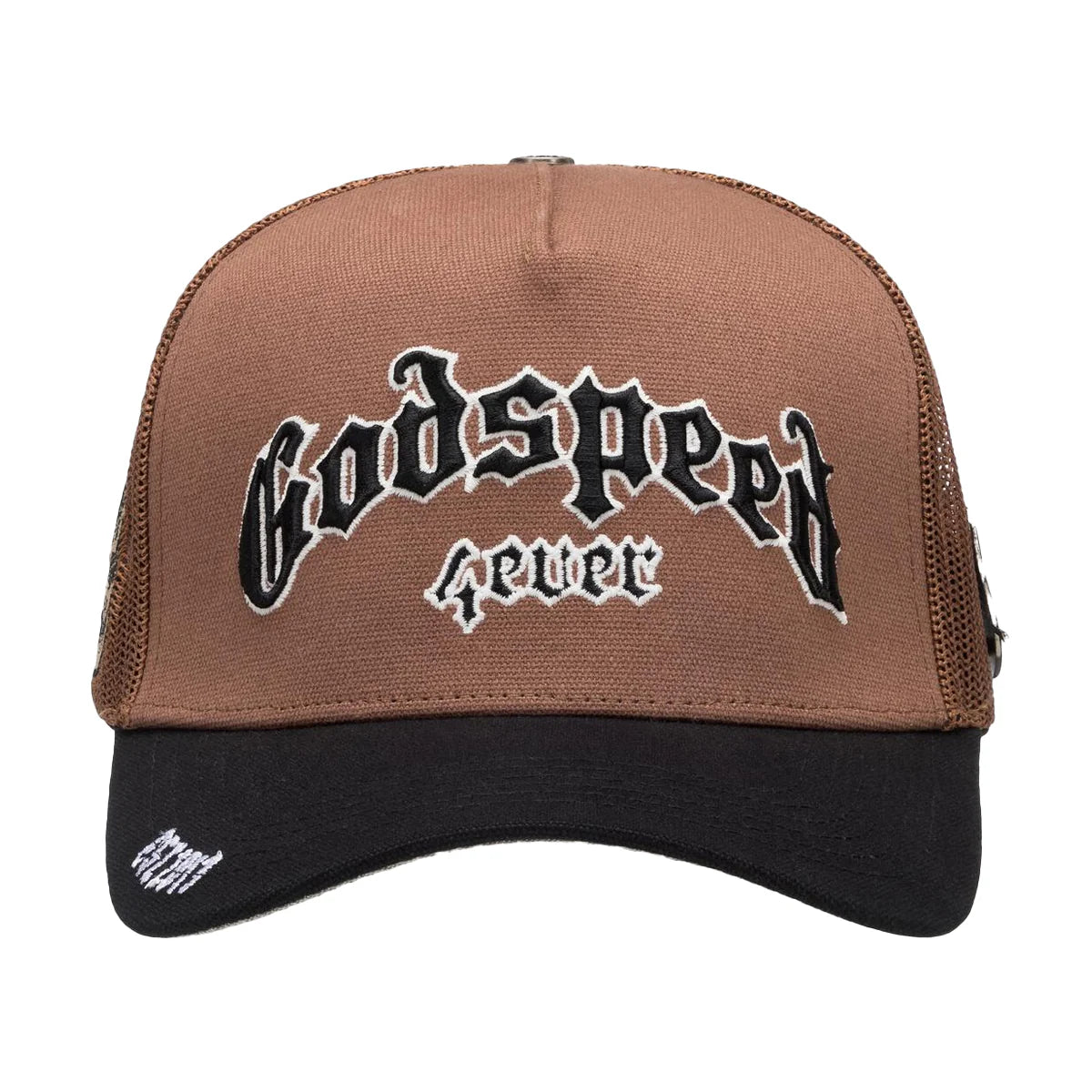Godspeed Forever Trucker Hat Black Taupe