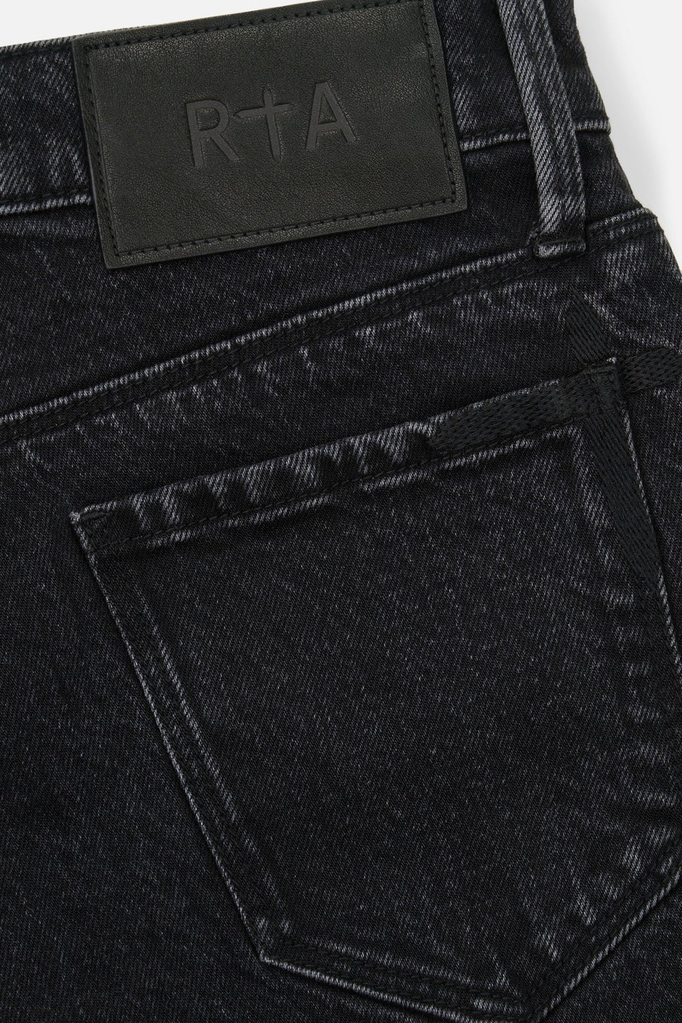 RTA Olivier Skinny Jean Black Tri Paint (MRLDD888-B1838BKTRI)