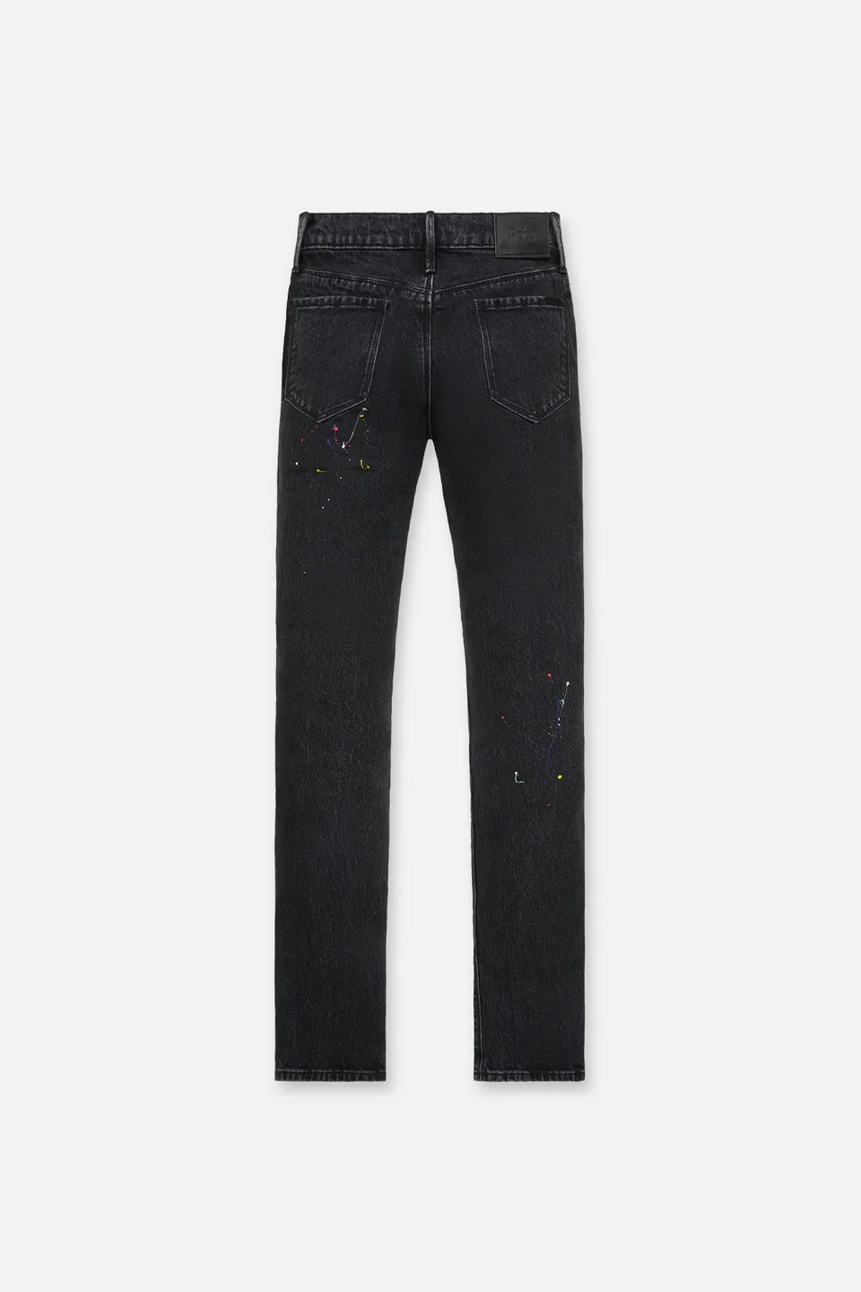 RTA Olivier Skinny Jean Black Tri Paint (MRLDD888-B1838BKTRI)