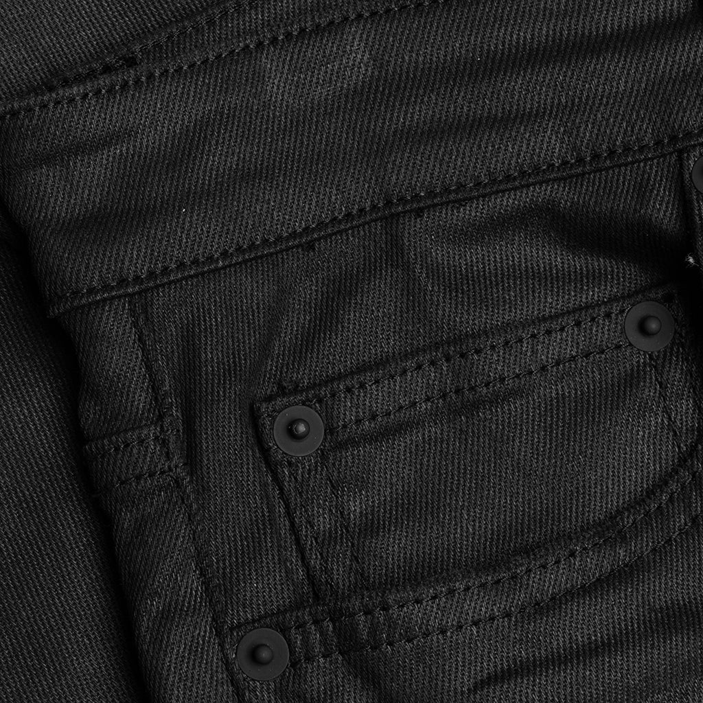 Ksubi Bronko Wax Wash Bootcut Jeans Black (MPF24DJ027)