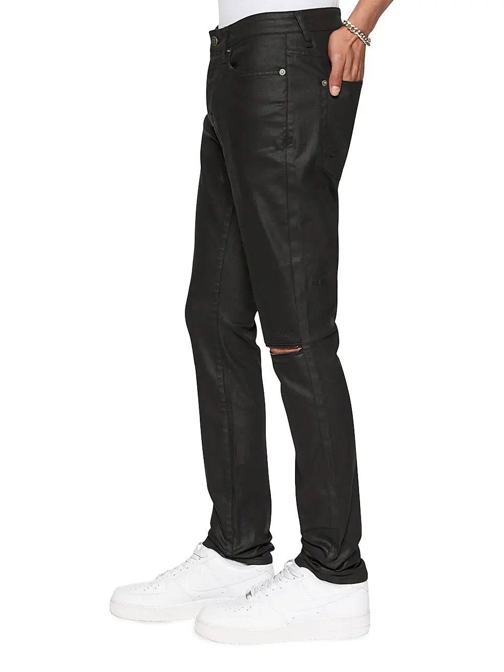 Ksubi Van Winkle Waxed Caged Jeans (MPS25DJ031)